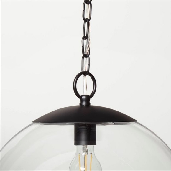 THRESHOLD Designed with STUDIO MCGEE Glass Ceiling Pendant Light - Picture 4 of 6